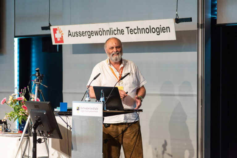 Wilhelm Mohorn auf der Bühne