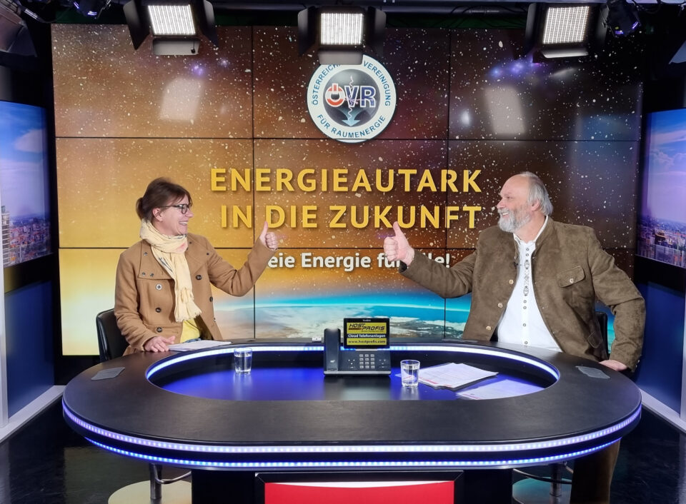 Michelle Mohron – AQUAPOL® und Wilhelm Mohorn – President der ÖVR bei oe24